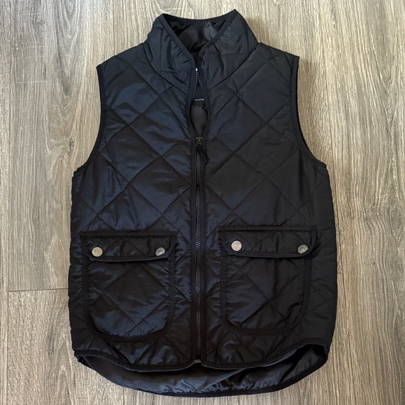 Aeropostale Jackets & Blazers - Women’s Aeropostale Black Quilted Vest Size Medium